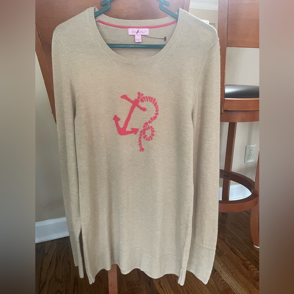 Lilly Pulitzer Tan Sweater